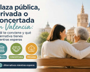 Plaza concertada en residencia en Valencia
